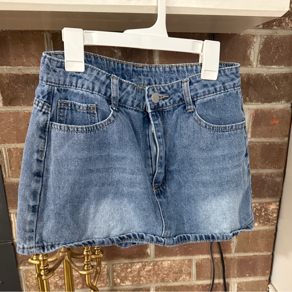 Denim Blue Women's Skirt